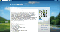 Desktop Screenshot of noticiasdacarlise.blogspot.com