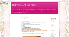 Desktop Screenshot of kerstinskitchen.blogspot.com