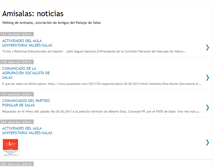 Tablet Screenshot of amisalas-noticias.blogspot.com