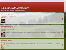 Tablet Screenshot of laltolaguirre.blogspot.com