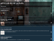 Tablet Screenshot of buenosairesarteclubrp.blogspot.com