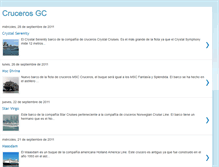 Tablet Screenshot of crucerosgc.blogspot.com