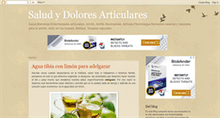 Desktop Screenshot of doloresarticulares.blogspot.com