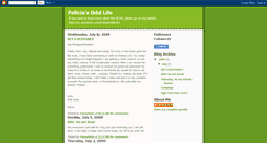 Desktop Screenshot of feliciasoddlife.blogspot.com