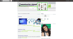 Desktop Screenshot of comunicacionduvirtual.blogspot.com