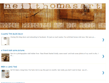 Tablet Screenshot of neilthomasart.blogspot.com