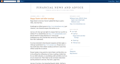 Desktop Screenshot of financialnewsandadvice.blogspot.com