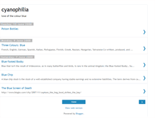 Tablet Screenshot of cyanophilia.blogspot.com