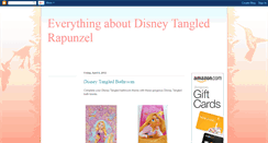 Desktop Screenshot of disneytangled.blogspot.com