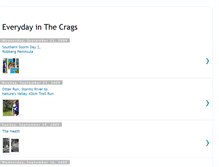 Tablet Screenshot of everydayinthecrags.blogspot.com