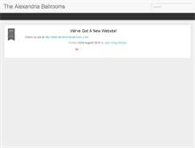Tablet Screenshot of alexandriaballrooms.blogspot.com