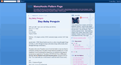 Desktop Screenshot of maniccrocheterspatternpage.blogspot.com