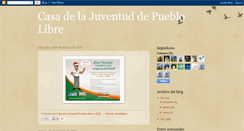 Desktop Screenshot of casadelajuventudpueblolibre.blogspot.com