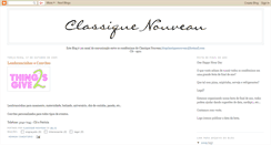 Desktop Screenshot of classiquenouveau.blogspot.com