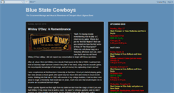 Desktop Screenshot of bluestatecowboys.blogspot.com