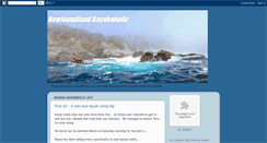 Desktop Screenshot of nlkayakoholic.blogspot.com