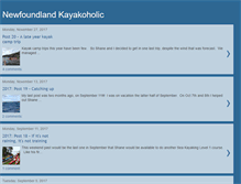 Tablet Screenshot of nlkayakoholic.blogspot.com