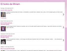 Tablet Screenshot of eltxokodemiriam.blogspot.com