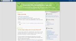 Desktop Screenshot of desarrollaweb.blogspot.com
