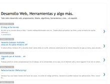 Tablet Screenshot of desarrollaweb.blogspot.com