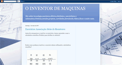 Desktop Screenshot of oinventordemaquinas.blogspot.com