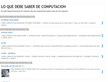 Tablet Screenshot of consejosdecomputacion.blogspot.com