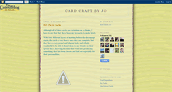 Desktop Screenshot of card-craftbyjo.blogspot.com