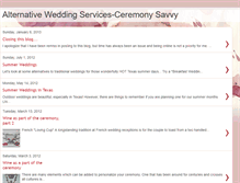 Tablet Screenshot of ceremonysavvy.blogspot.com