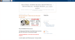 Desktop Screenshot of montreal-serrurier.blogspot.com