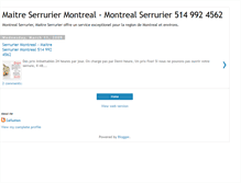 Tablet Screenshot of montreal-serrurier.blogspot.com