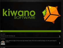 Tablet Screenshot of kiwanosoftware.blogspot.com