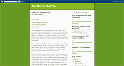 Desktop Screenshot of matriarachaltao.blogspot.com