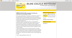 Desktop Screenshot of calilanoticias.blogspot.com