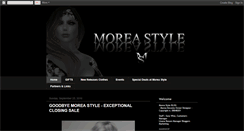 Desktop Screenshot of moreastyle.blogspot.com