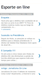 Mobile Screenshot of oesporteeaqui.blogspot.com