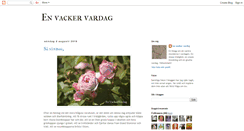 Desktop Screenshot of envackervardag.blogspot.com