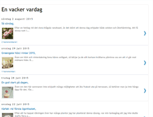 Tablet Screenshot of envackervardag.blogspot.com
