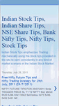 Mobile Screenshot of indianstock-tips.blogspot.com