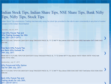 Tablet Screenshot of indianstock-tips.blogspot.com