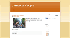 Desktop Screenshot of jamaicapeople.blogspot.com