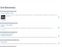 Tablet Screenshot of evilelectronics.blogspot.com