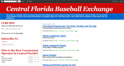 Desktop Screenshot of centralfloridabaseballexchange.blogspot.com