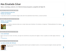 Tablet Screenshot of masensaladacesar.blogspot.com