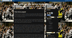Desktop Screenshot of icehockeyvirgin.blogspot.com