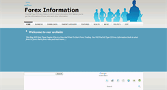 Desktop Screenshot of forex2011info.blogspot.com