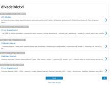 Tablet Screenshot of divadelnictvi.blogspot.com