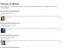 Tablet Screenshot of noticiasrebecaf.blogspot.com