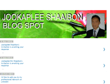 Tablet Screenshot of jookaplee.blogspot.com