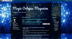 Desktop Screenshot of magicoctopusmagazine.blogspot.com