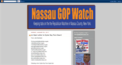 Desktop Screenshot of nassaugopwatch.blogspot.com